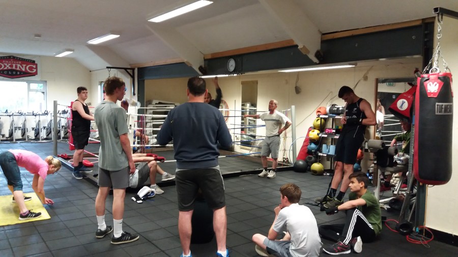 06. End of session review with the coaches.